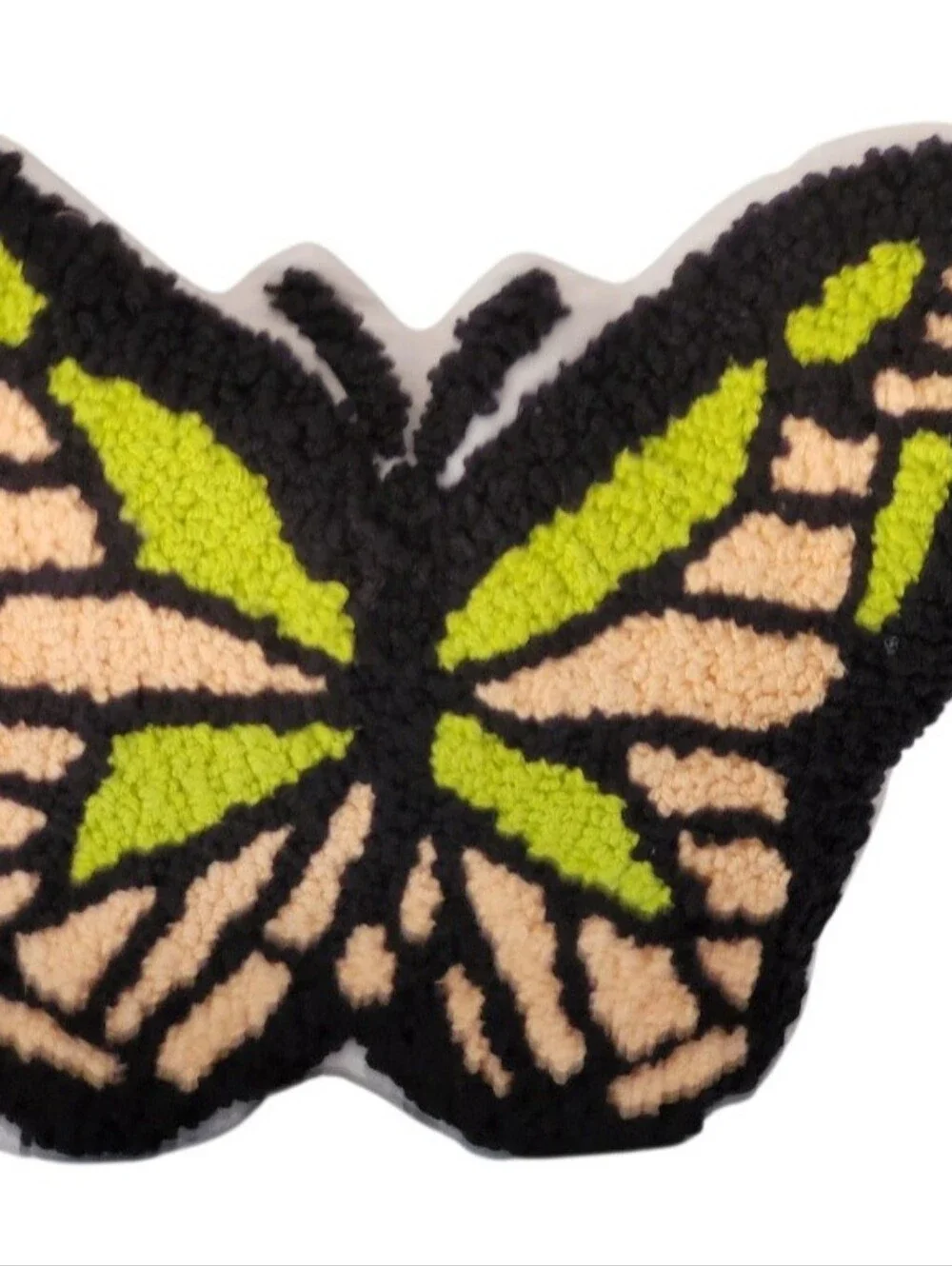 Teen Home Zadora butterfly-shaped decorative throw pillow 18